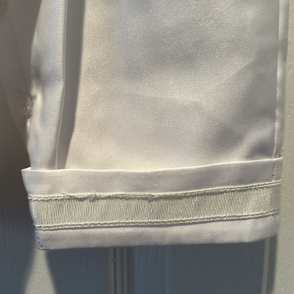 NEW 1 piece w/attached vest & tie for christening/wedding party-smoke free home - Picture 2 of 4